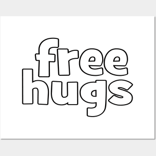 Free Hugs! Posters and Art